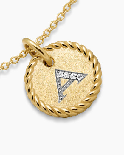 David Yurman Initial Charm Necklace David Yurman Women’s