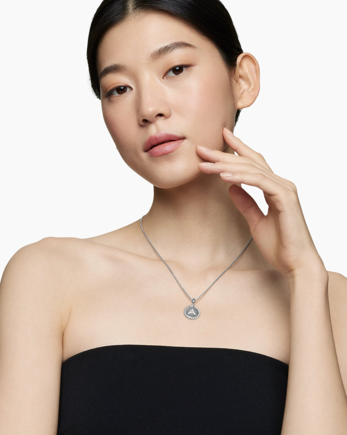 David Yurman Initial Charm Necklace David Yurman Women’s