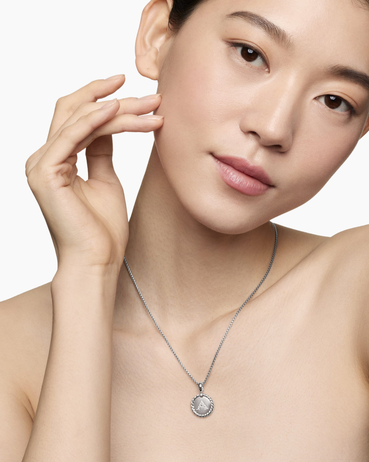 David Yurman Initial Charm Necklace David Yurman Women’s