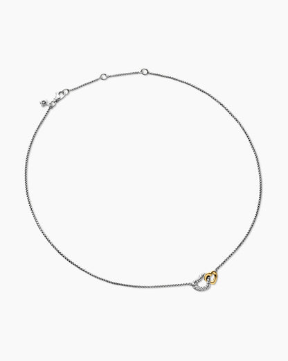 David Yurman Cable Collectibles Interlocking Heart Necklace David Yurman Women’s
