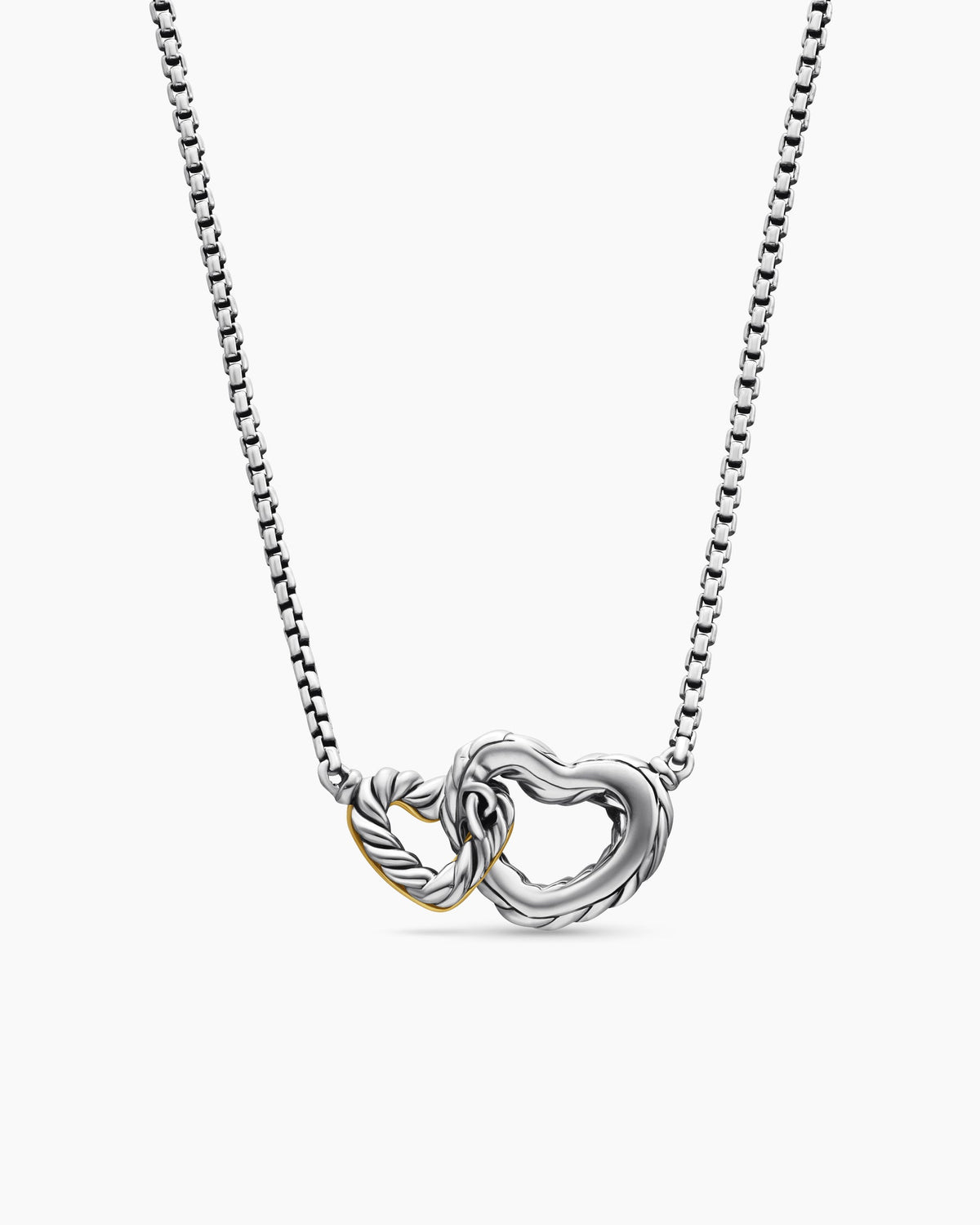 David Yurman Cable Collectibles Interlocking Heart Necklace David Yurman Women’s