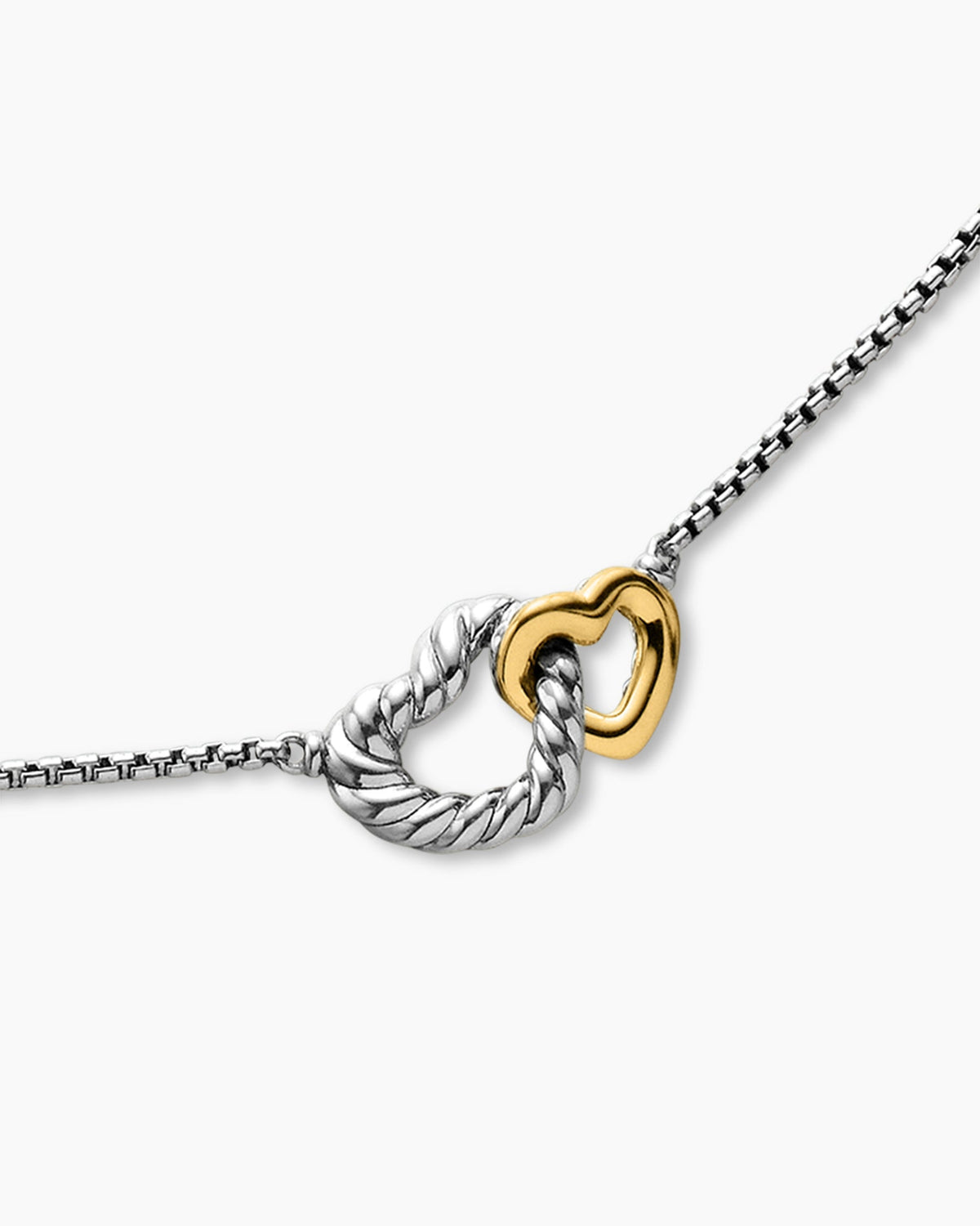 David Yurman Cable Collectibles Interlocking Heart Necklace David Yurman Women’s