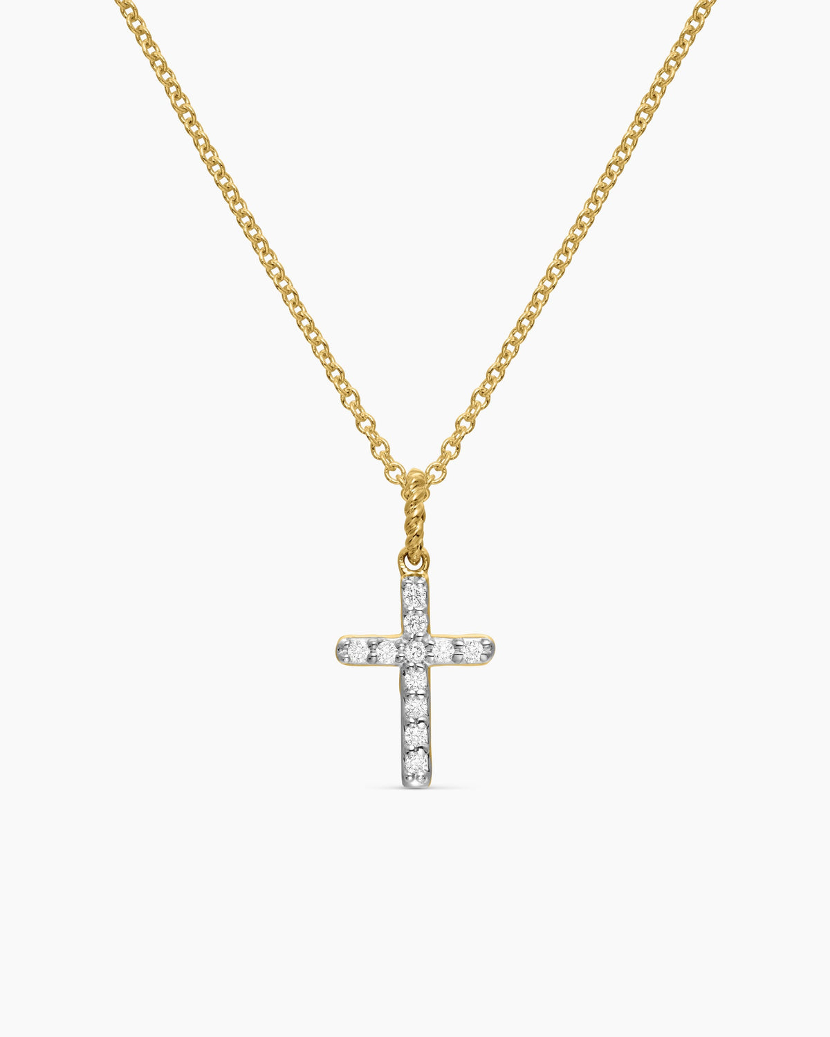 David Yurman Cable Collectibles Cross Necklace David Yurman Women’s