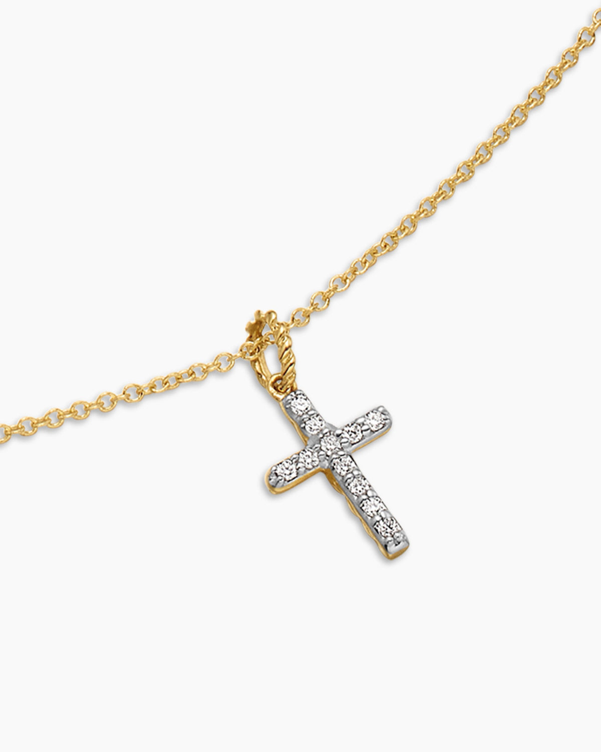 David Yurman Cable Collectibles Cross Necklace David Yurman Women’s