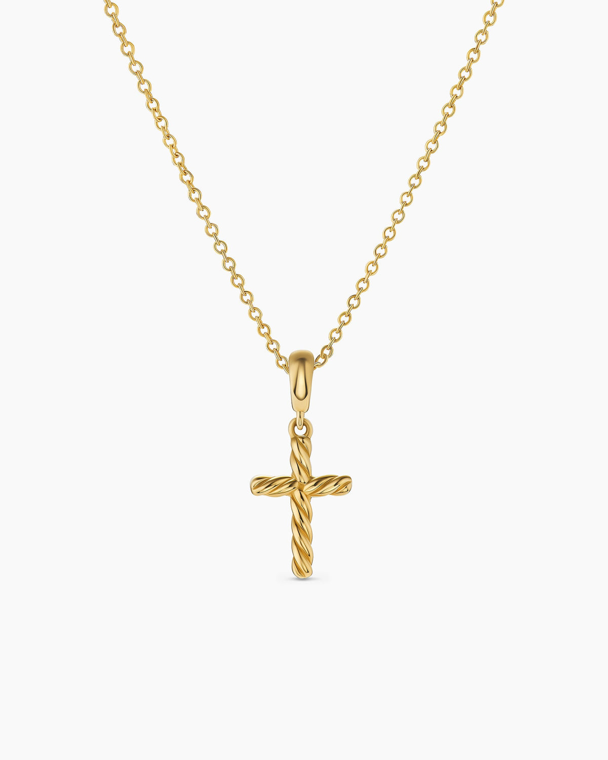 David Yurman Cable Cross Pendant Necklace David Yurman Women’s