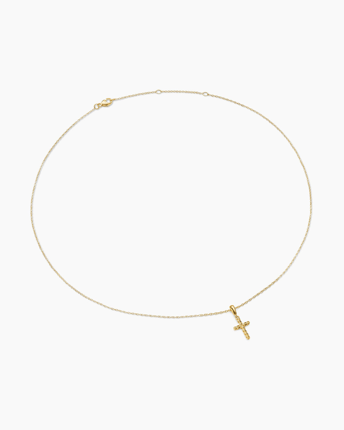 David Yurman Cable Cross Pendant Necklace David Yurman Women’s