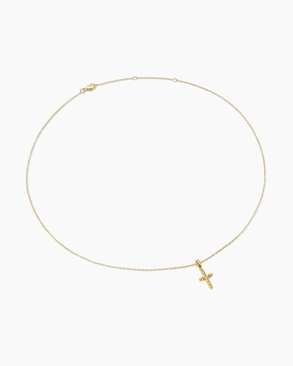 David Yurman Cable Cross Pendant Necklace David Yurman Women’s