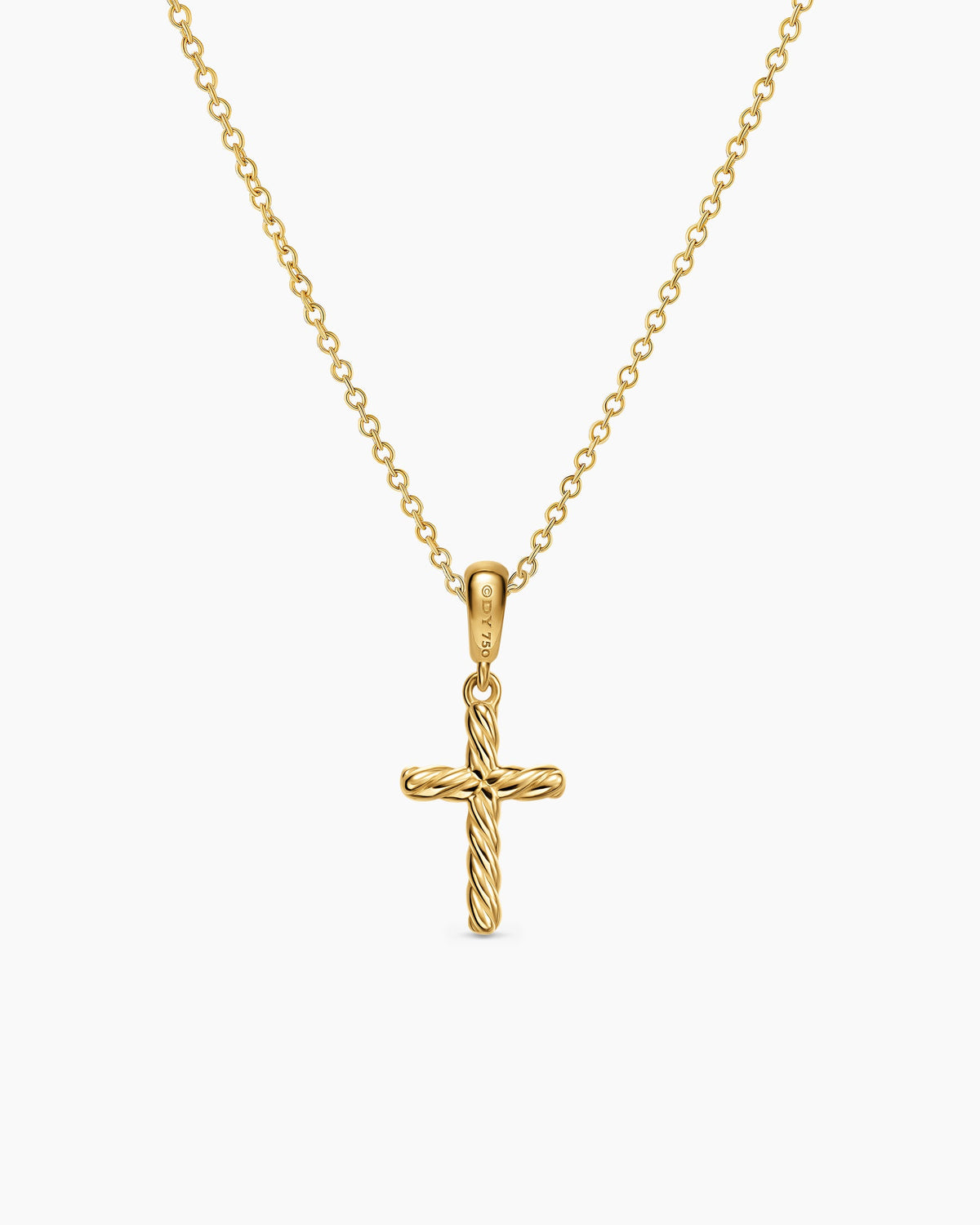 David Yurman Cable Cross Pendant Necklace David Yurman Women’s