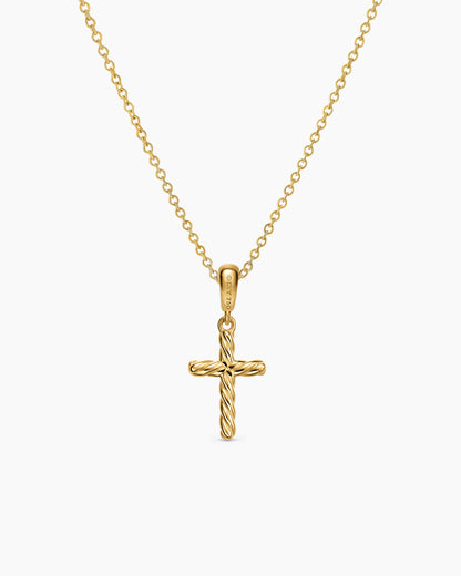 David Yurman Cable Cross Pendant Necklace David Yurman Women’s