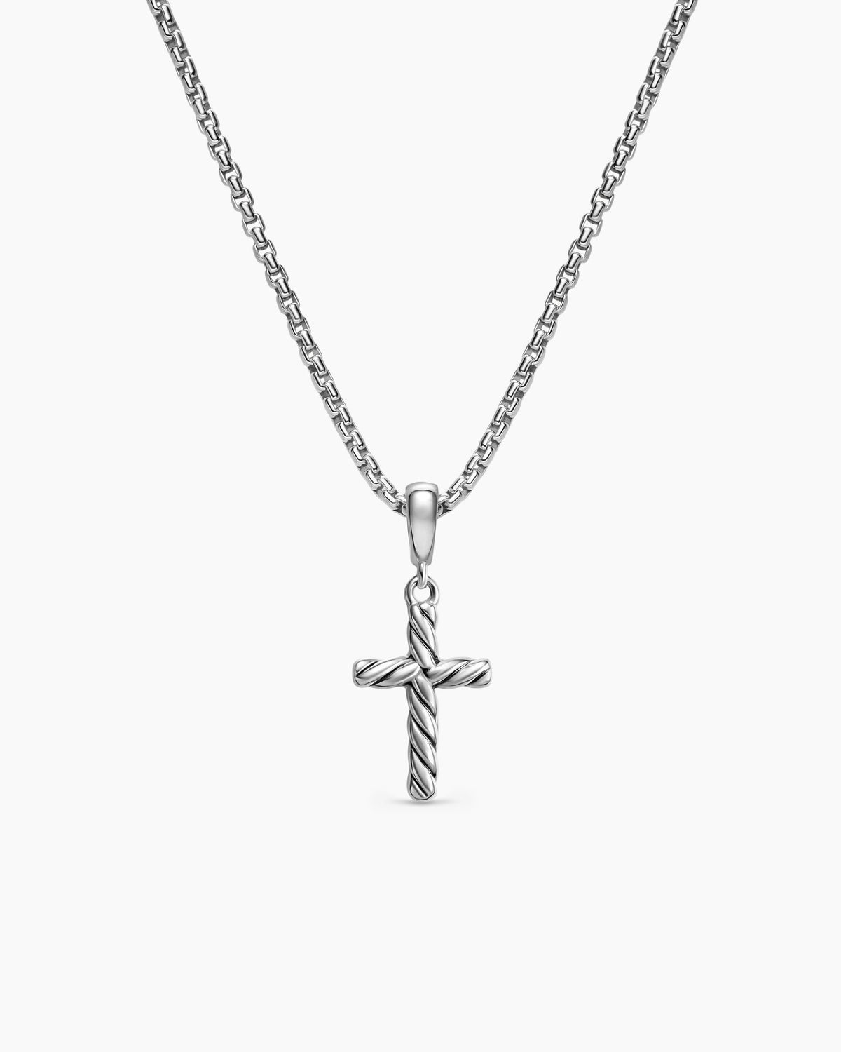 David Yurman Cable Cross Pendant Necklace David Yurman Women’s