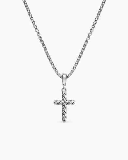 David Yurman Cable Cross Pendant Necklace David Yurman Women’s