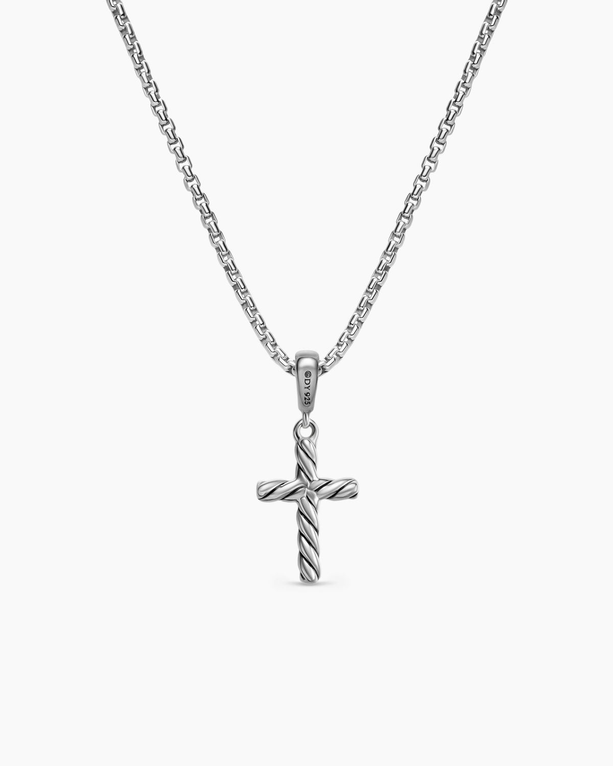 David Yurman Cable Cross Pendant Necklace David Yurman Women’s