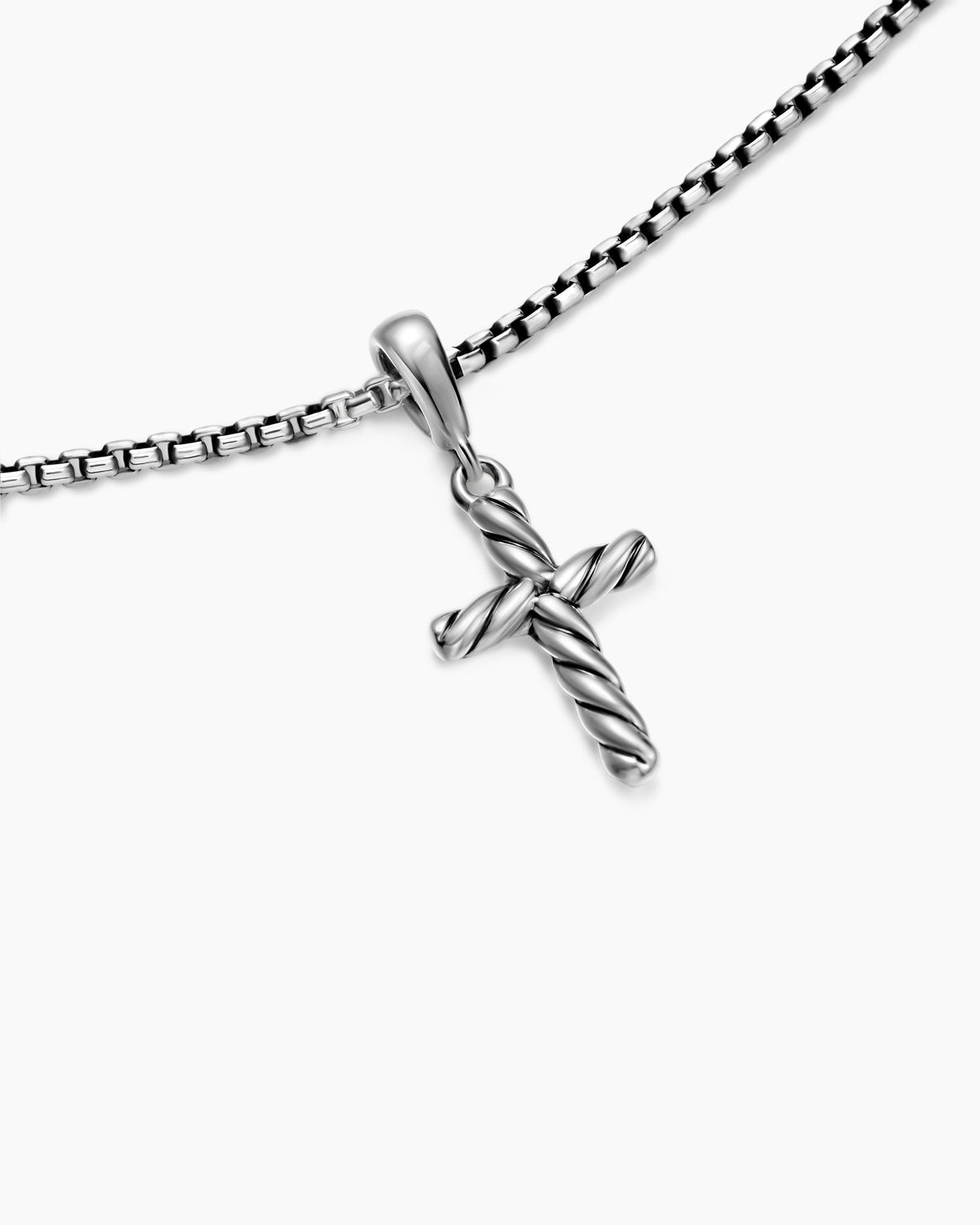 David Yurman Cable Cross Pendant Necklace David Yurman Women’s