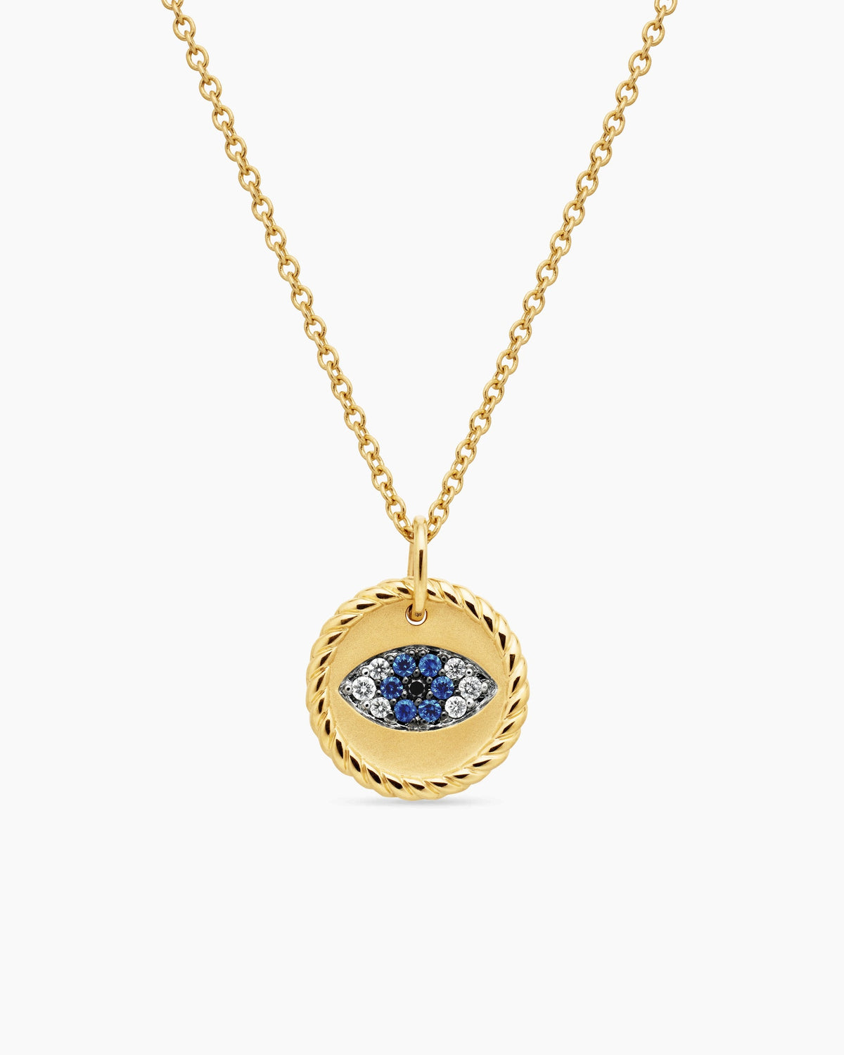 David Yurman Cable Collectibles Evil Eye Necklace David Yurman Women’s