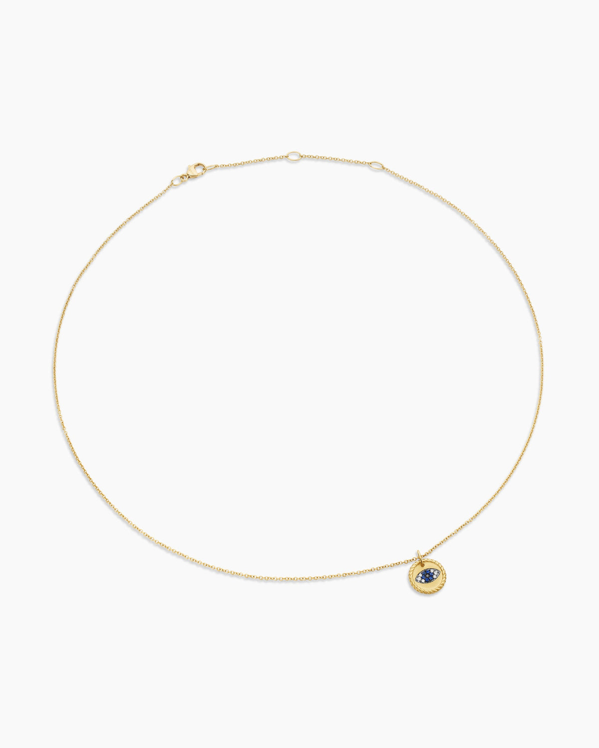 David Yurman Cable Collectibles Evil Eye Necklace David Yurman Women’s