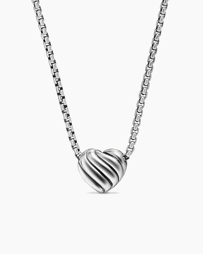 David Yurman Puffy Heart Pendant Necklace David Yurman Women’s
