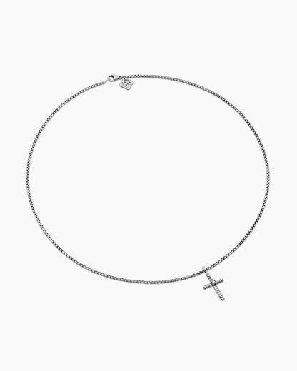 David Yurman Classic Cable Cross Necklace David Yurman Women’s