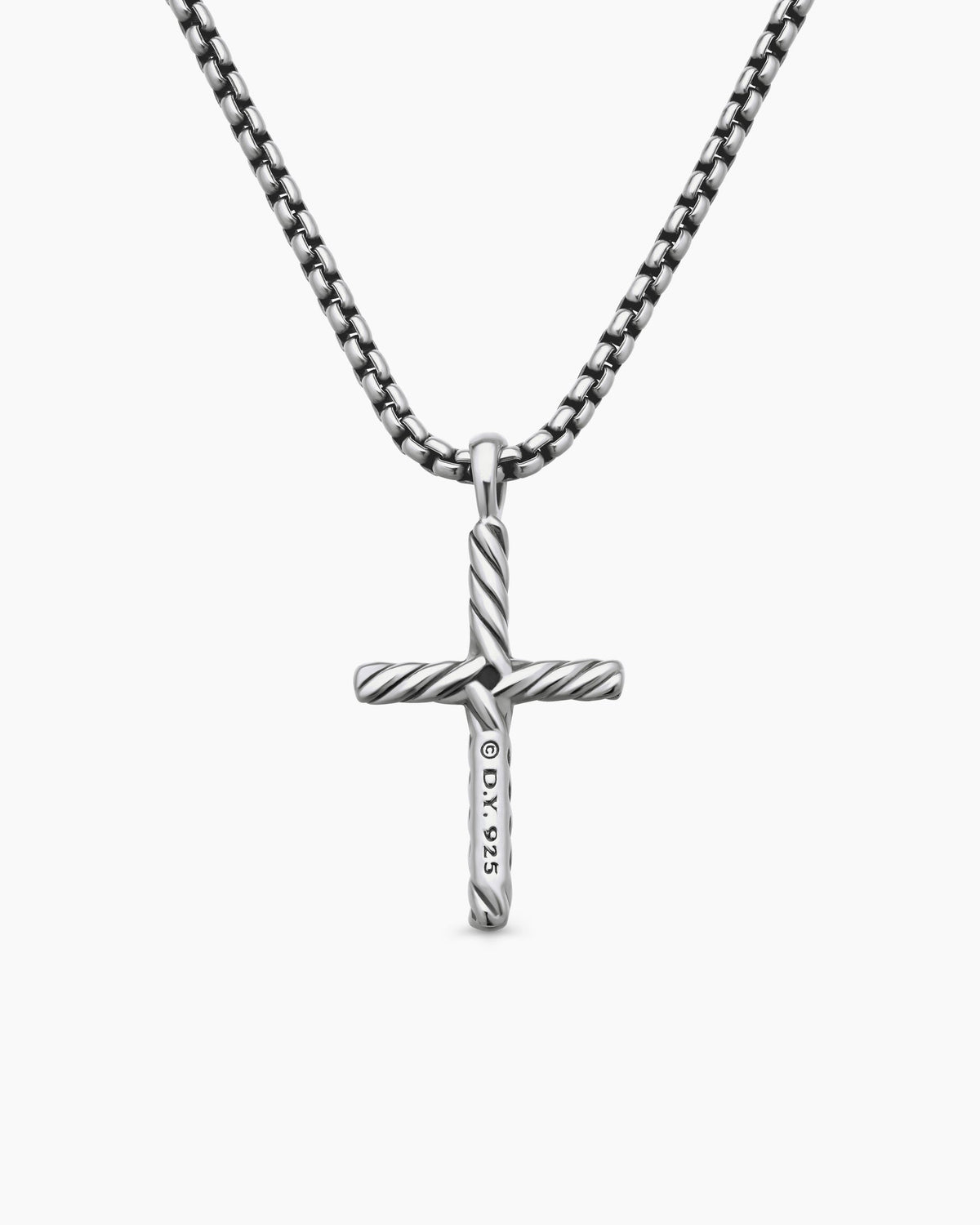 David Yurman Classic Cable Cross Necklace David Yurman Women’s