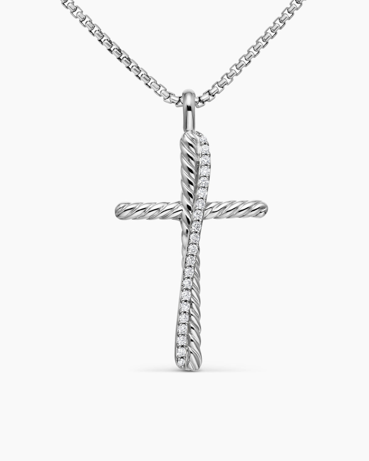 David Yurman Crossover Cross Necklace David Yurman Women’s