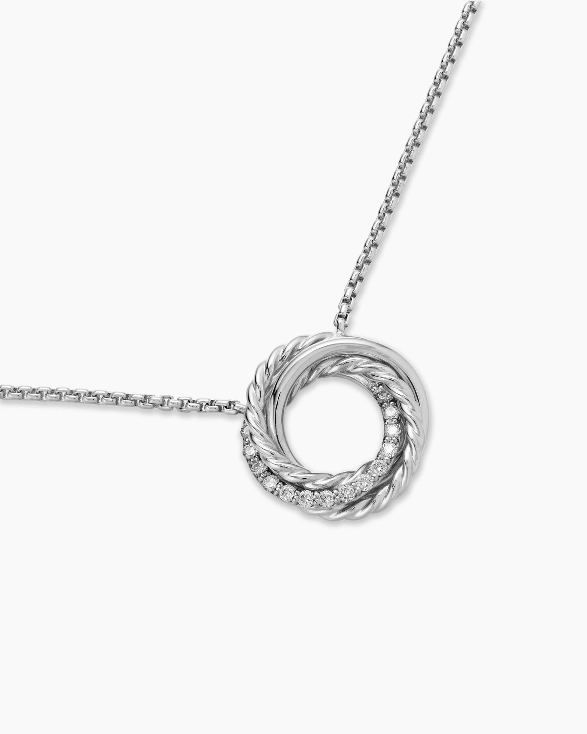 David Yurman Crossover Pendant Necklace David Yurman Women’s