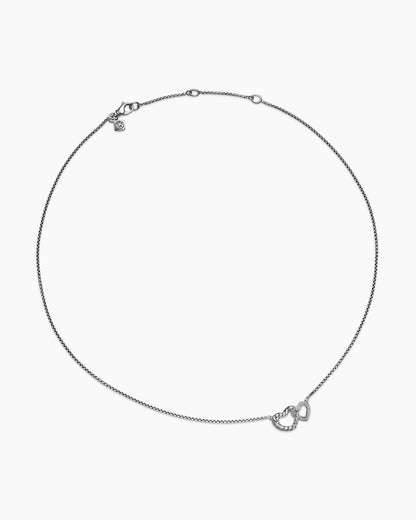 David Yurman Cable Collectibles Interlocking Heart Necklace David Yurman Women’s