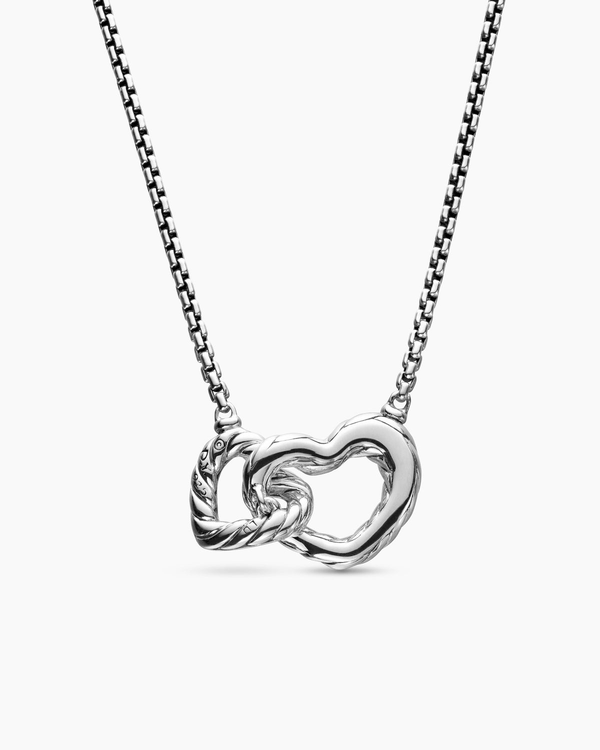David Yurman Cable Collectibles Interlocking Heart Necklace David Yurman Women’s
