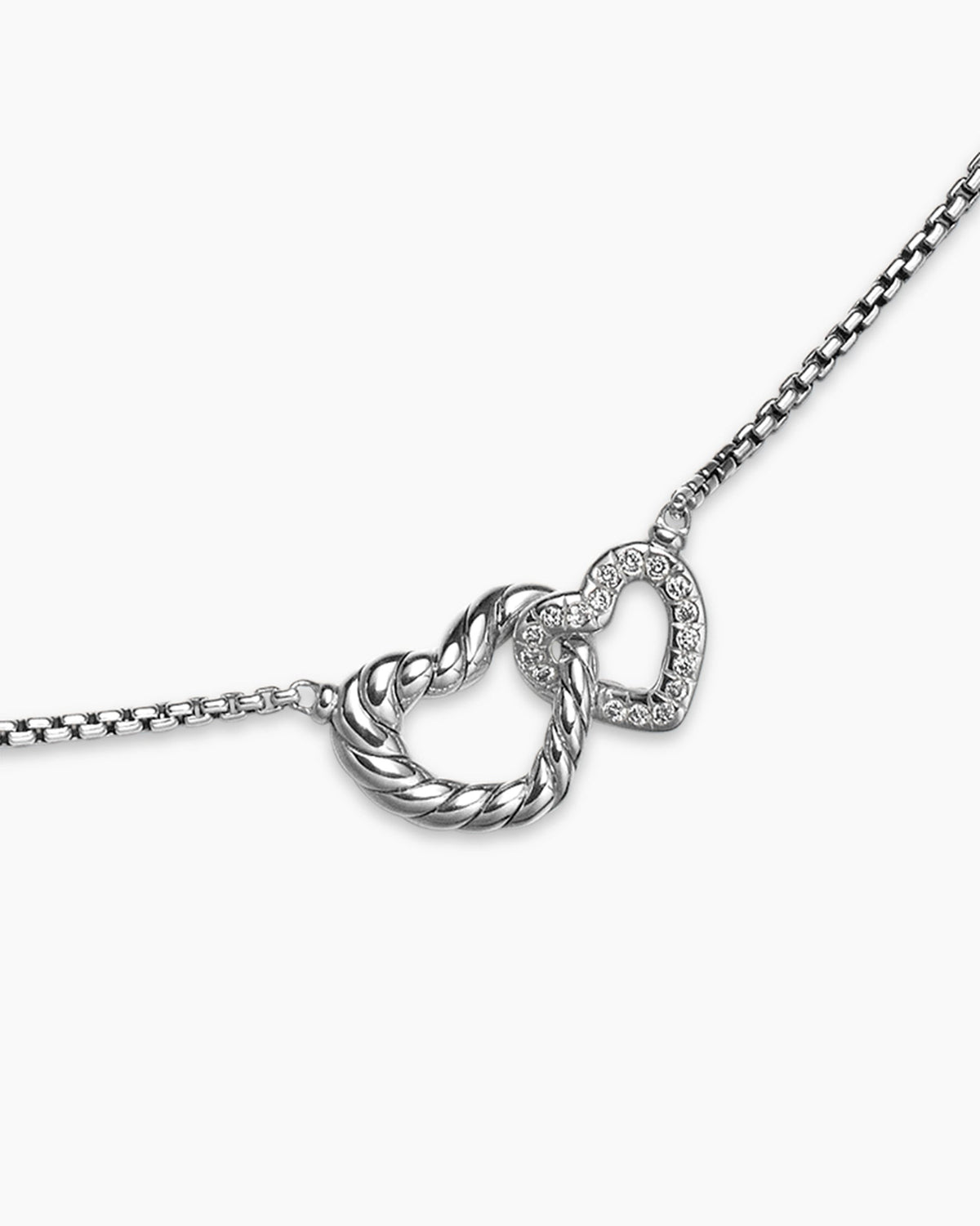 David Yurman Cable Collectibles Interlocking Heart Necklace David Yurman Women’s