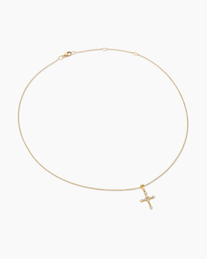 David Yurman Petite Modern Renaissance Cross Pendant Necklace David Yurman Women’s