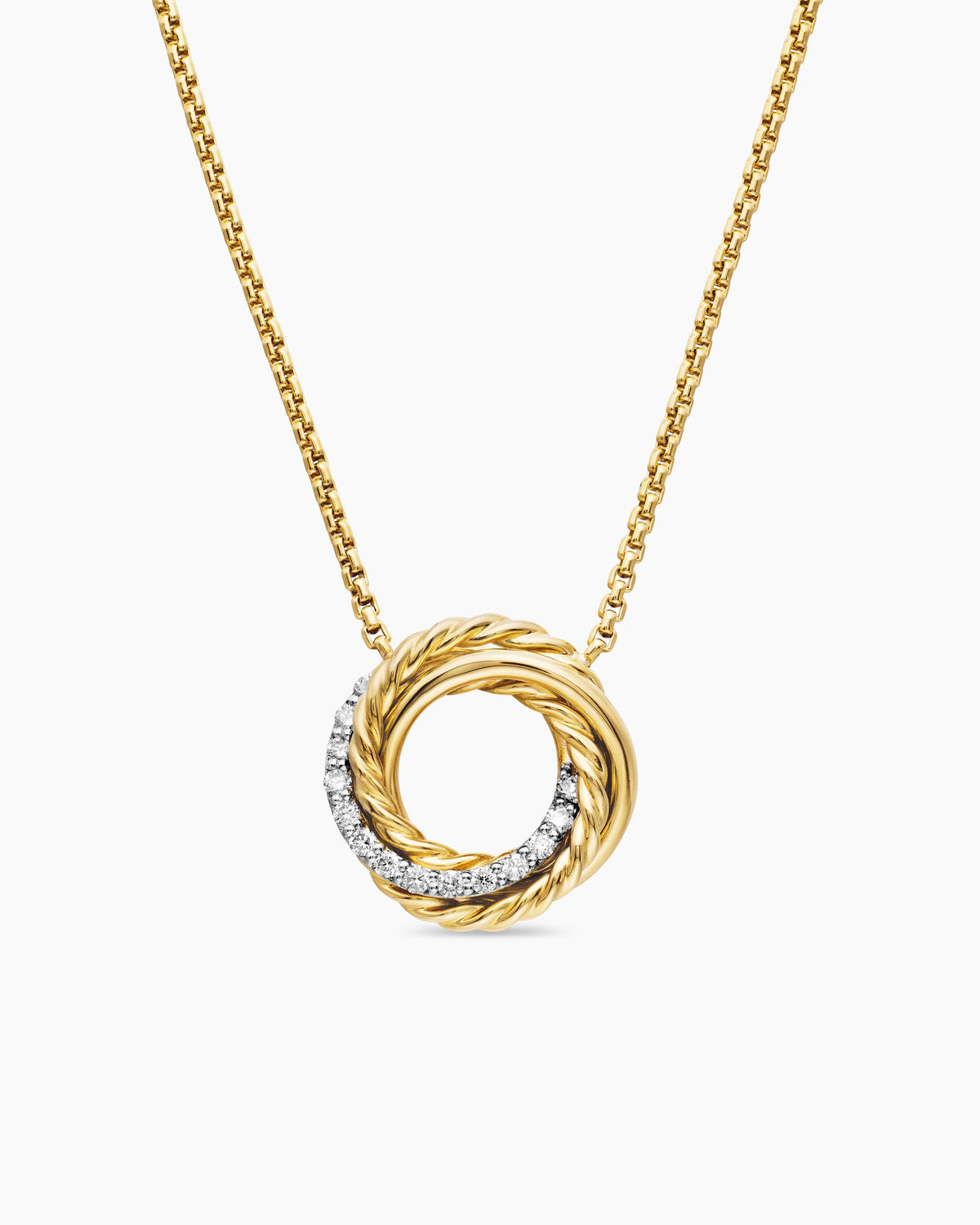 David Yurman Crossover Pendant Necklace David Yurman Women’s