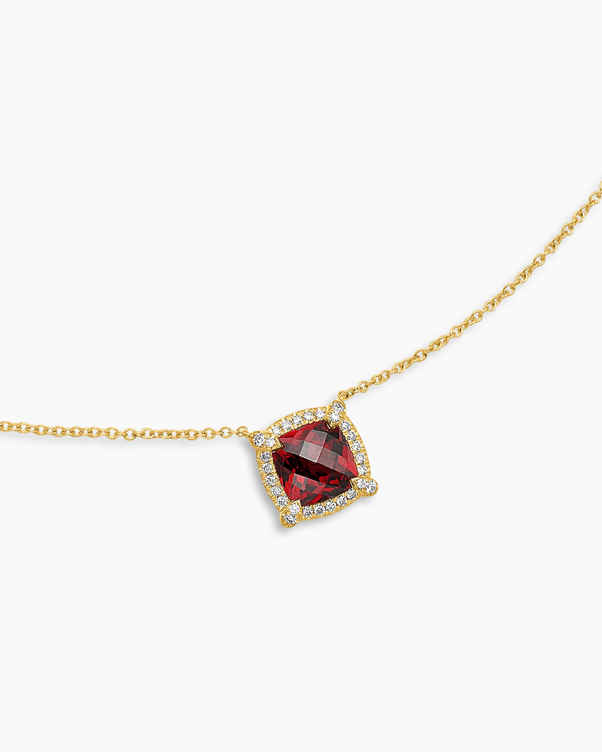 David Yurman Petite Chatelaine Pavé Bezel Pendant Necklace David Yurman Women’s