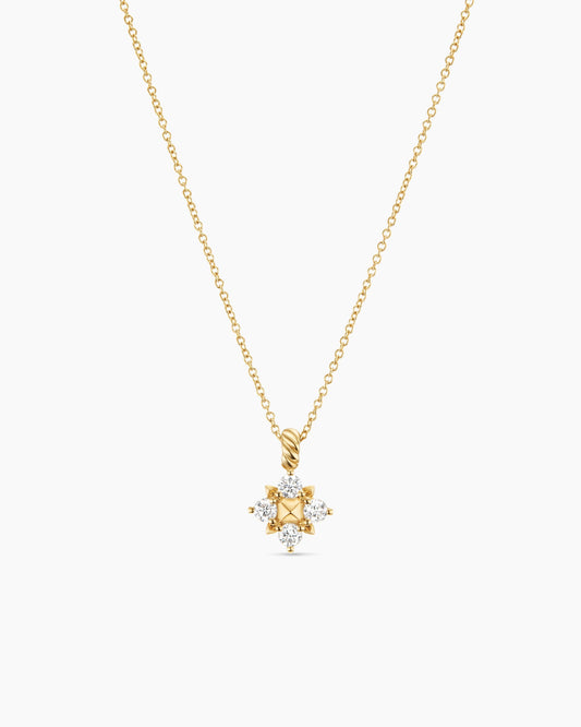David Yurman Petite Modern Renaissance Pyramid Pendant Necklace David Yurman Women’s