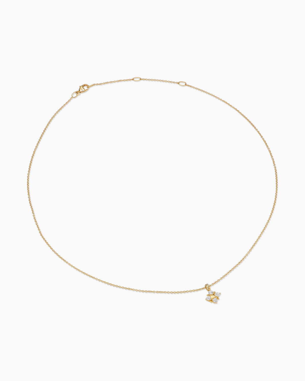 David Yurman Petite Modern Renaissance Pyramid Pendant Necklace David Yurman Women’s