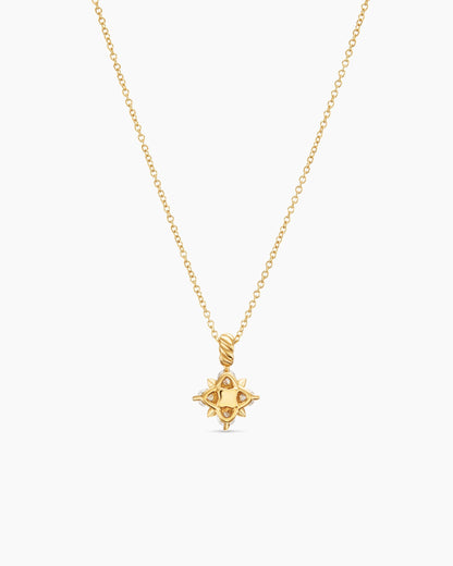 David Yurman Petite Modern Renaissance Pyramid Pendant Necklace David Yurman Women’s