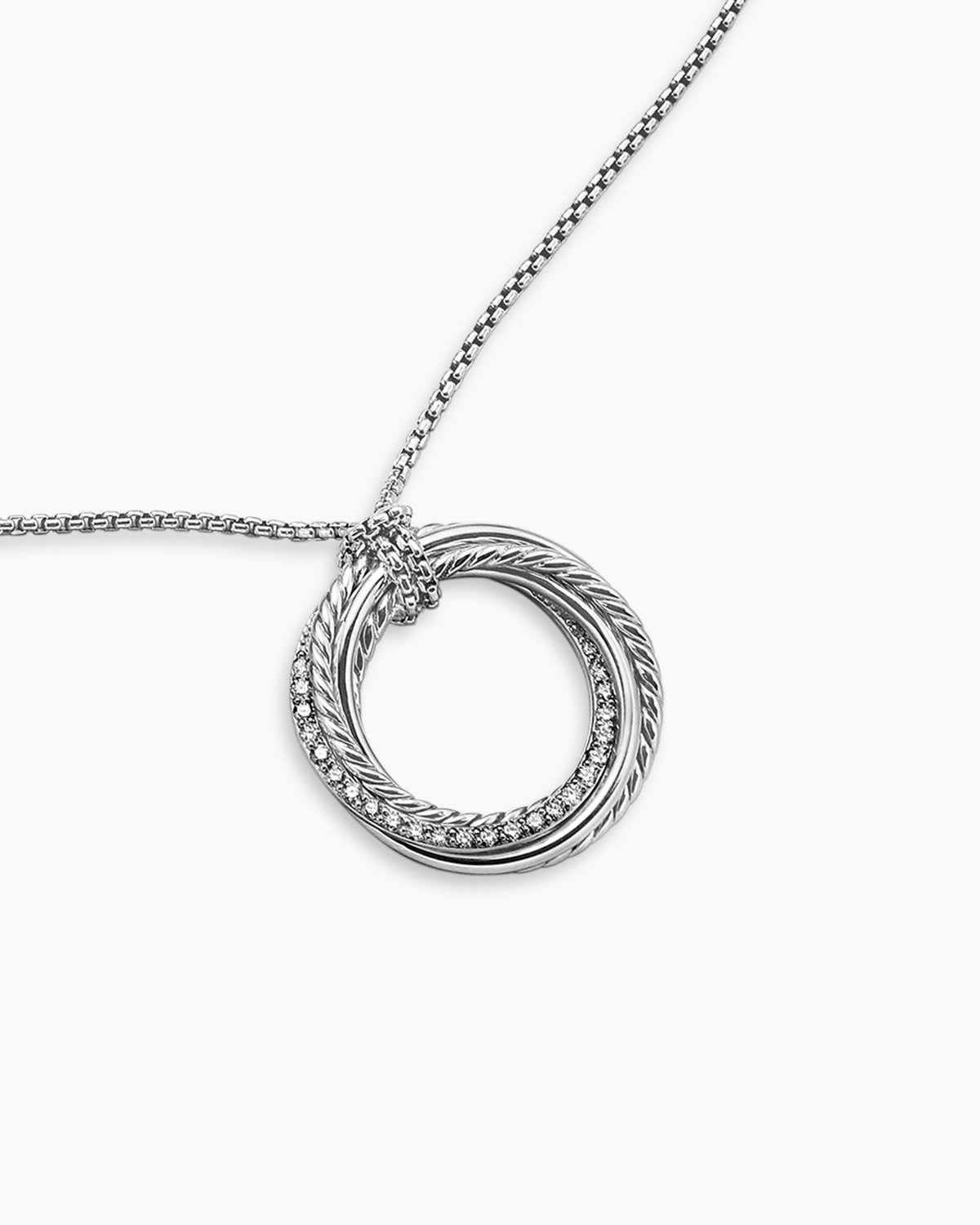 David Yurman Crossover Pendant Necklace David Yurman Women’s