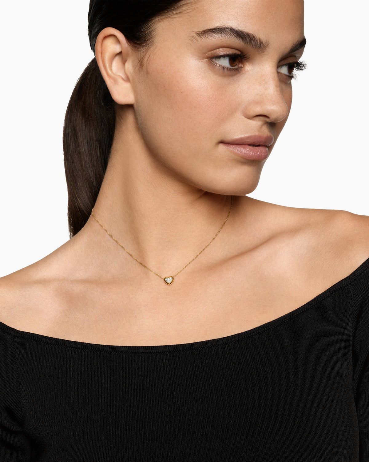 David Yurman Puffy Heart Pendant Necklace David Yurman Women’s