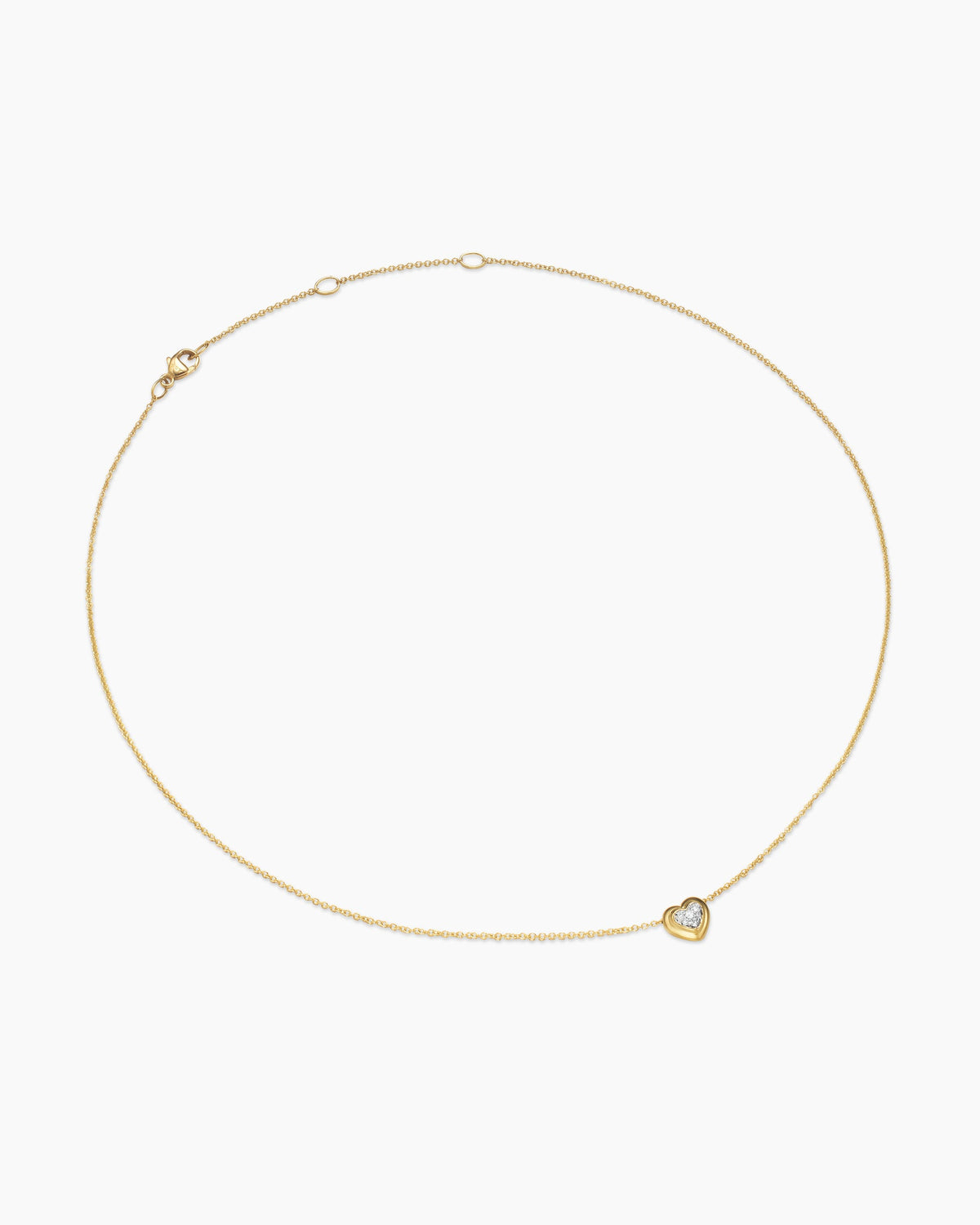David Yurman Puffy Heart Pendant Necklace David Yurman Women’s