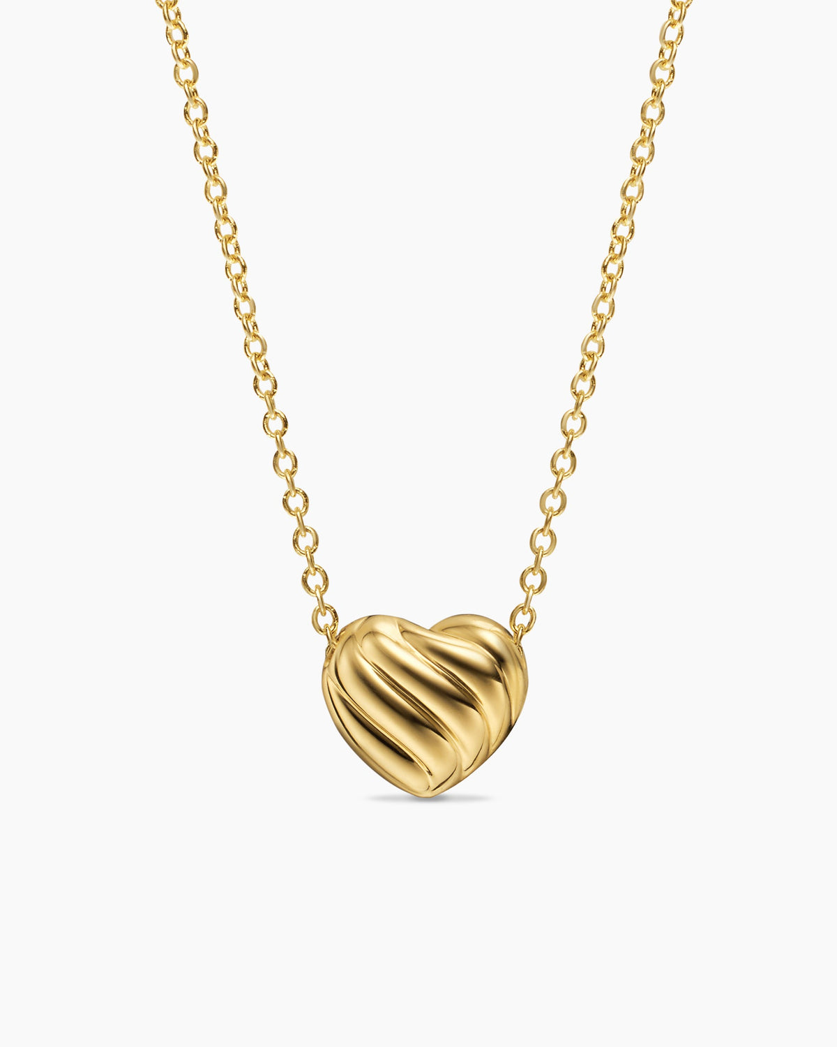 David Yurman Puffy Heart Pendant Necklace David Yurman Women’s