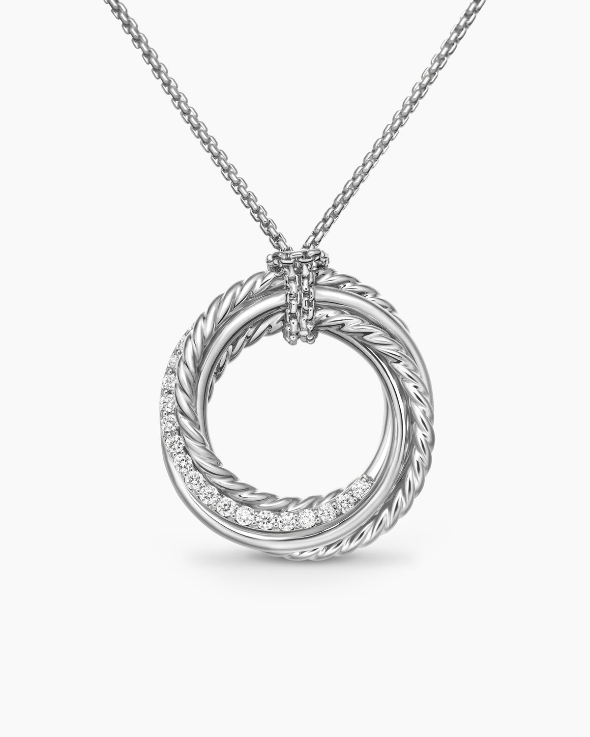 David Yurman Crossover Pendant Necklace David Yurman Women’s