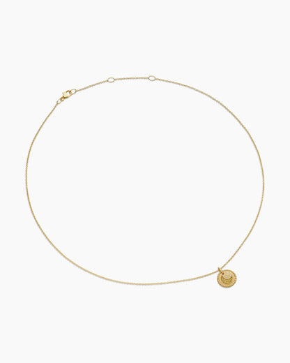 David Yurman Cable Collectibles Moon and Stars Necklace David Yurman Women’s