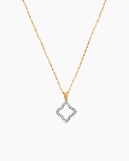 David Yurman Cable Collectibles Quatrefoil Necklace David Yurman Women’s