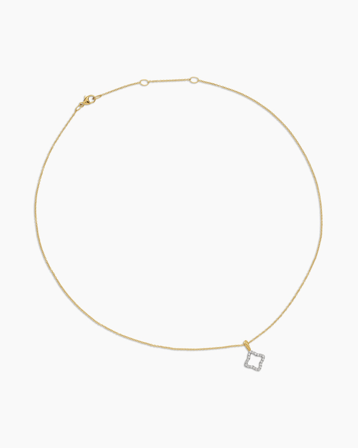 David Yurman Cable Collectibles Quatrefoil Necklace David Yurman Women’s