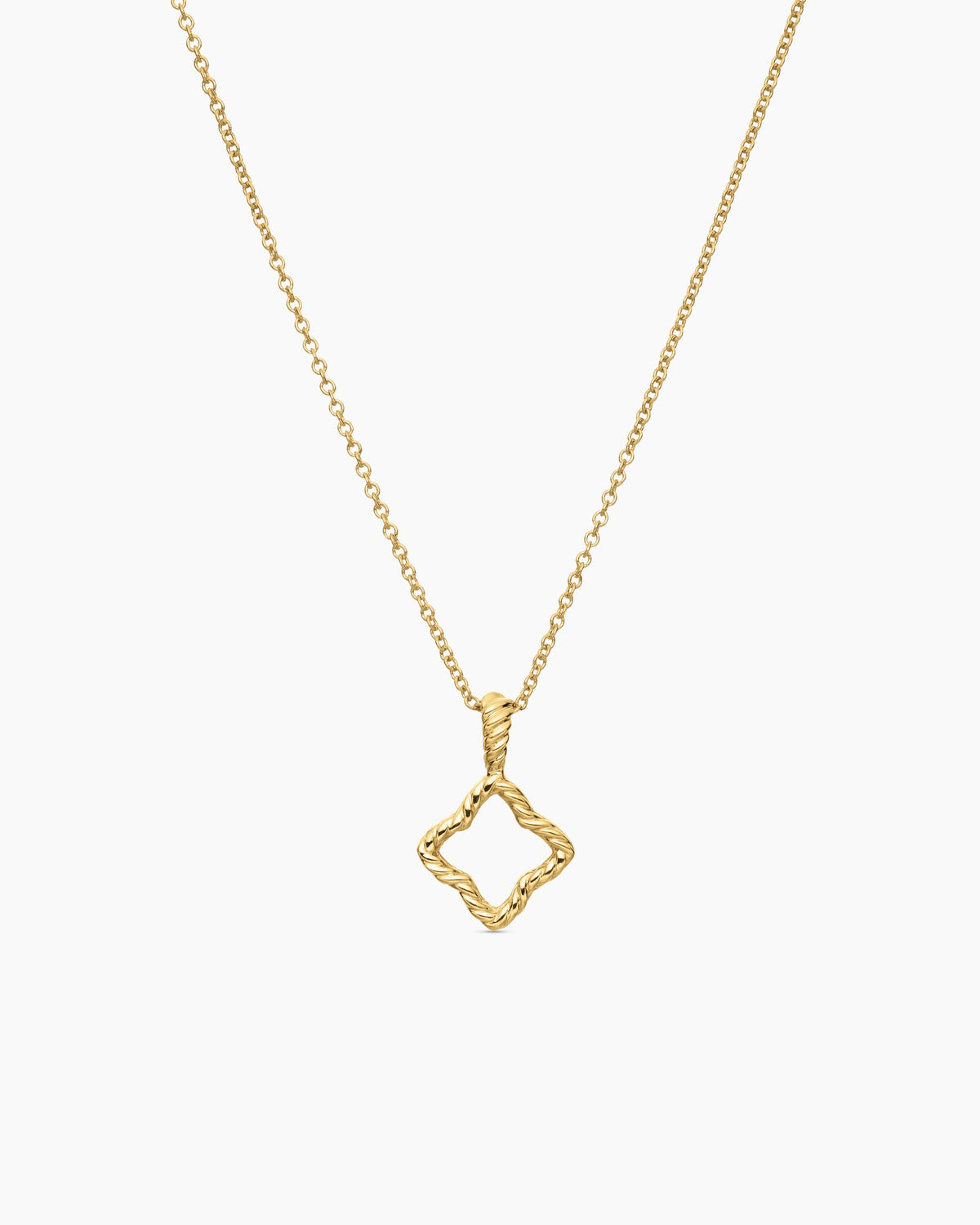 David Yurman Cable Collectibles Quatrefoil Necklace David Yurman Women’s