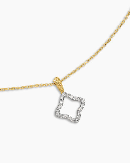 David Yurman Cable Collectibles Quatrefoil Necklace David Yurman Women’s