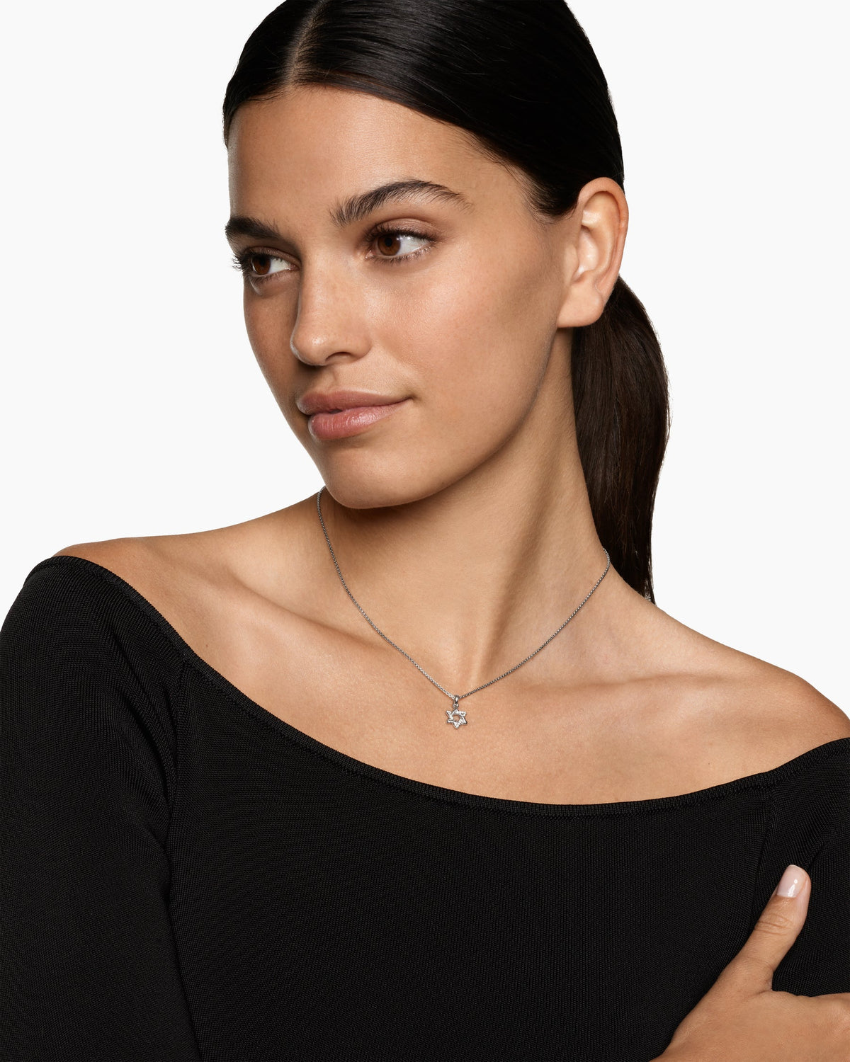 David Yurman Star of David Pendant Necklace David Yurman Women’s