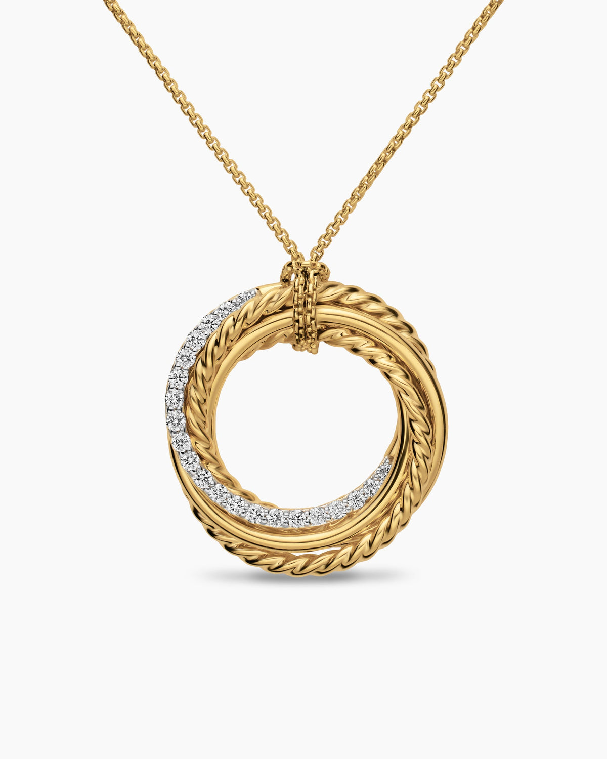 David Yurman Crossover Pendant Necklace David Yurman Women’s