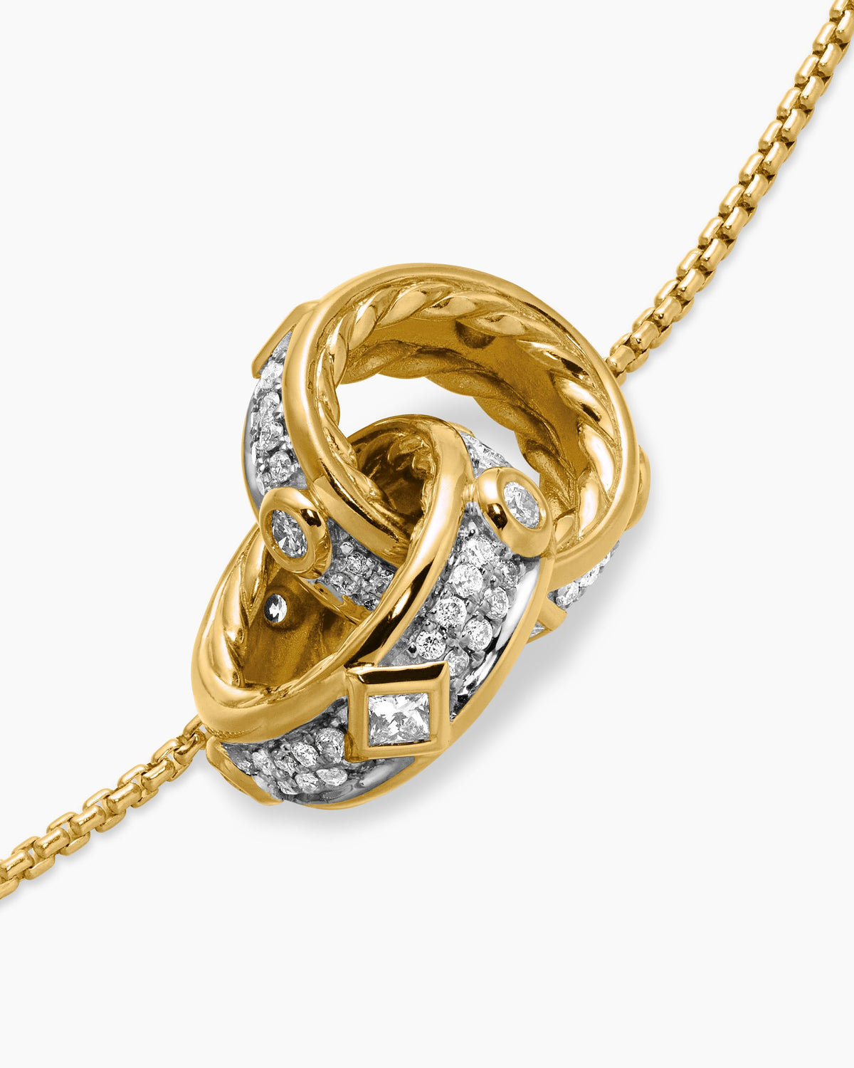David Yurman Modern Renaissance Double Pendant Necklace David Yurman Women’s