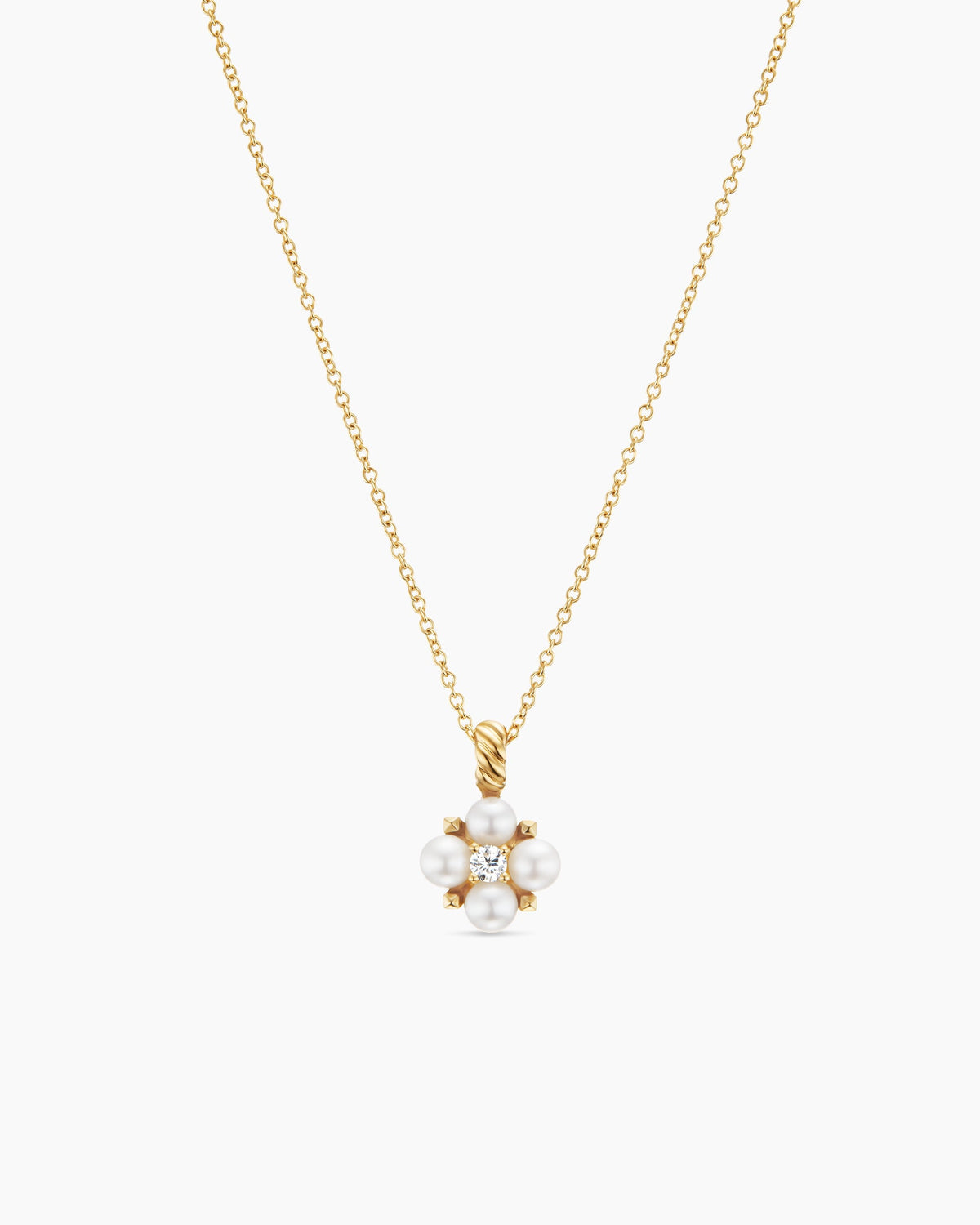 David Yurman Petite Modern Renaissance Pearl Pendant Necklace David Yurman Women’s