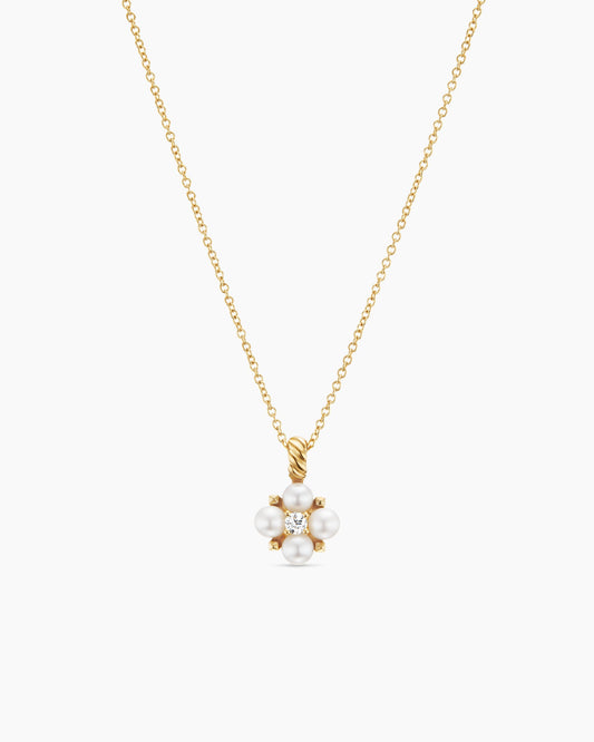 David Yurman Petite Modern Renaissance Pearl Pendant Necklace David Yurman Women’s