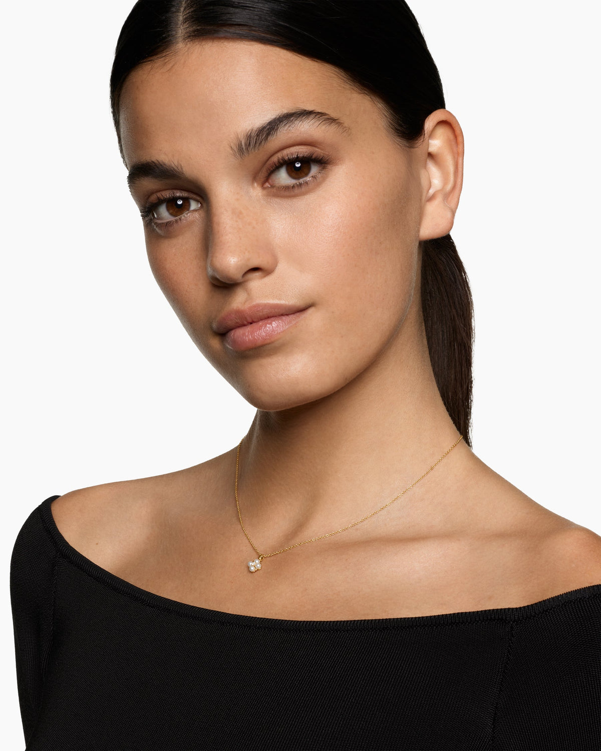 David Yurman Petite Modern Renaissance Pearl Pendant Necklace David Yurman Women’s