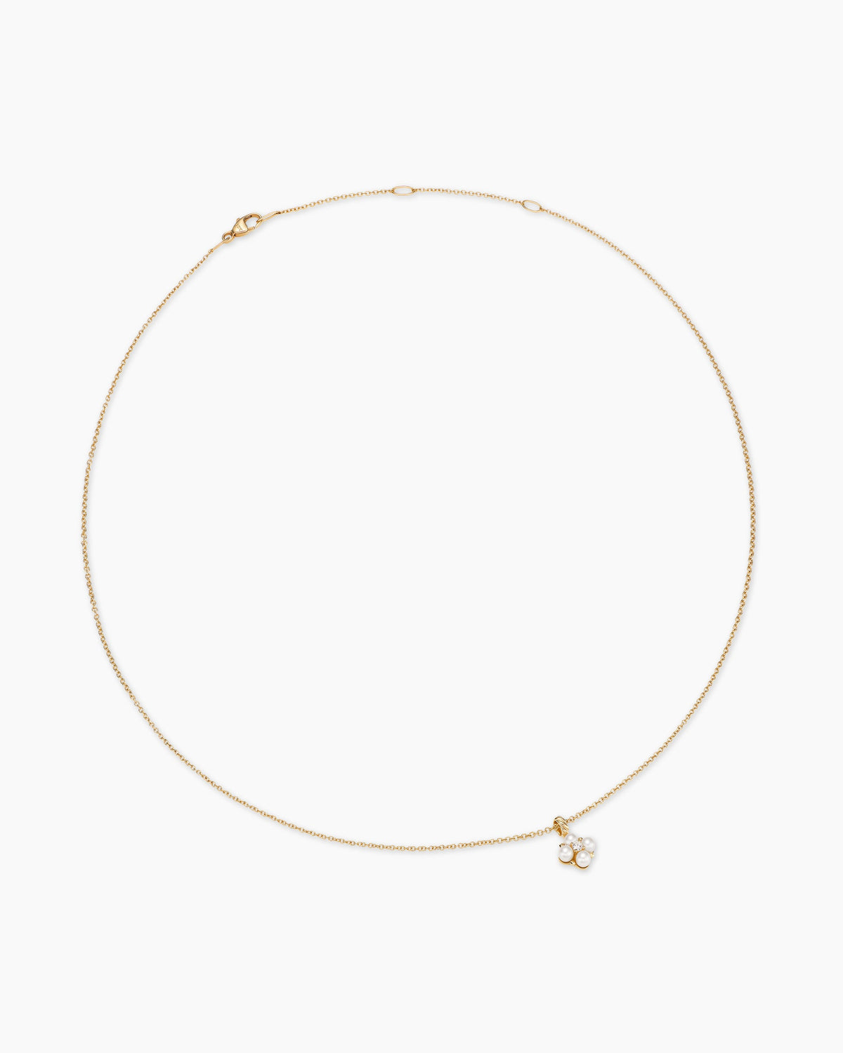 David Yurman Petite Modern Renaissance Pearl Pendant Necklace David Yurman Women’s